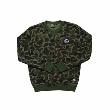 BAD BOY Camo crewneck- green